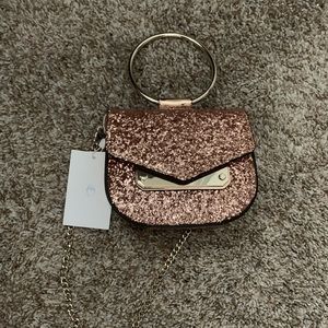 Rose gold clutches